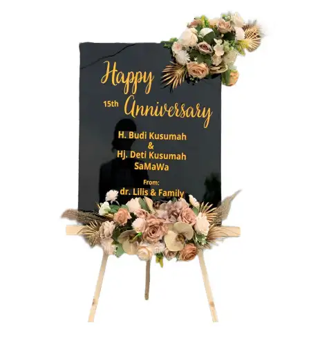 Papan Bunga Akrilik Tidu